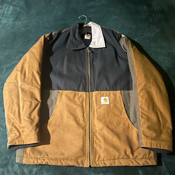 Carhartt Other - Carhartt ColorBlock Detroit Patchwork Field Jacket Size M/L Great Condition